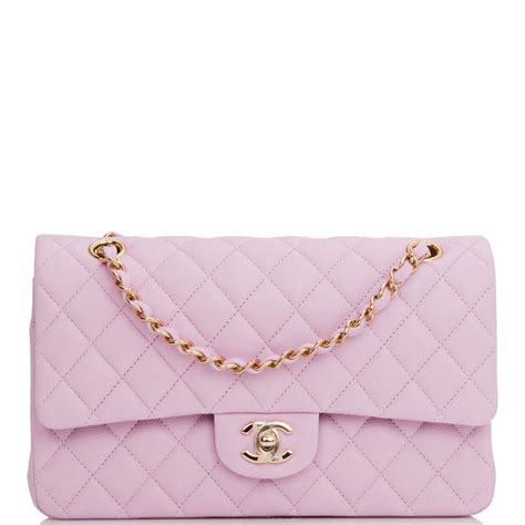 chanel rose clair classic flap|chanel double flap bag.